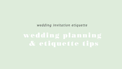 wedding invitation etiquette and tips for wording your wedding invitations