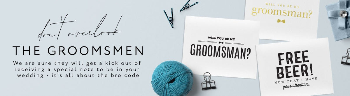 will you be my groomsman card