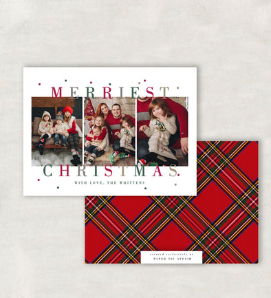 Joyful Dots Holiday Card