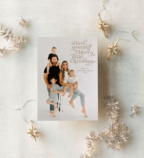 Modern Joy Holiday Card