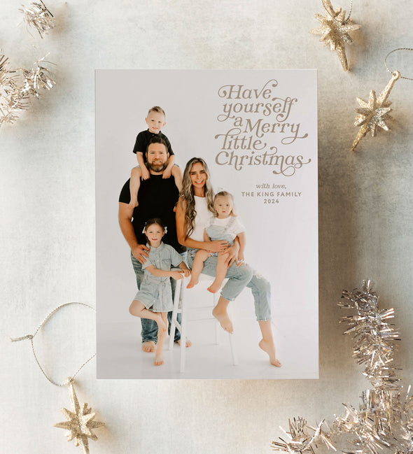 Modern Joy Holiday Card