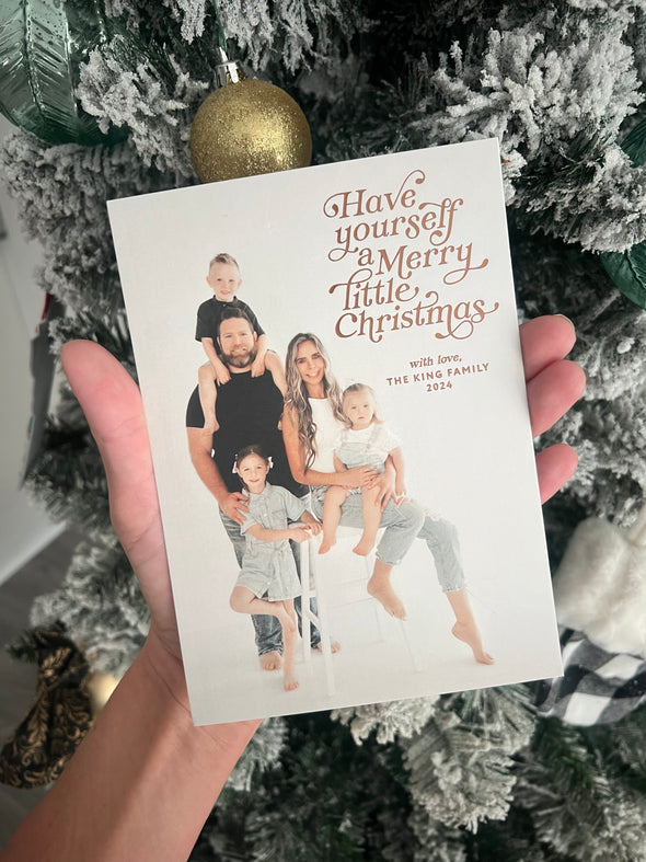 Modern Joy Holiday Card