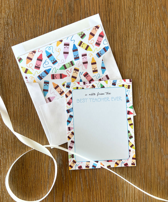 School is Cool Notecard Set