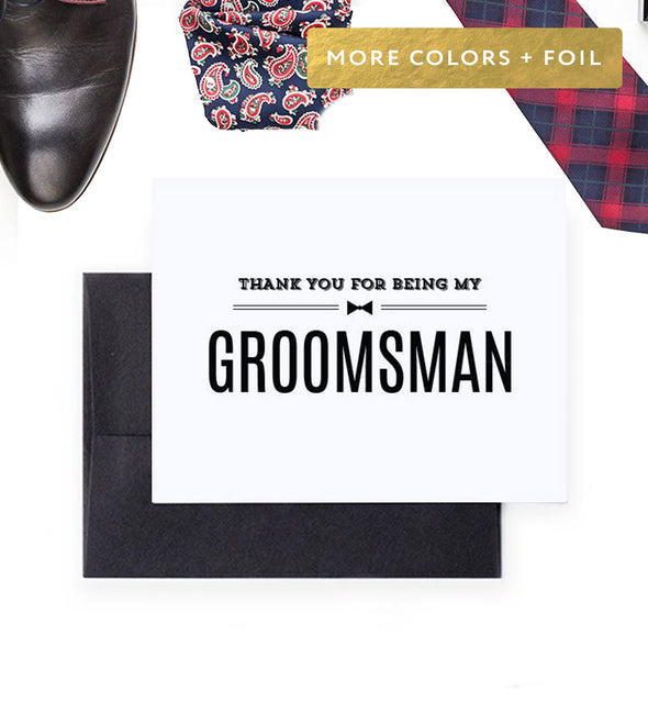 Simple Bow Tie - Thank You
