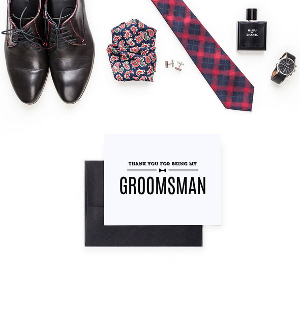 Simple Bow Tie - Thank You