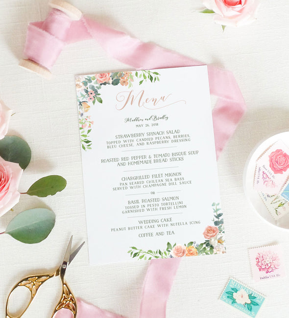 Grace Wreath Menu