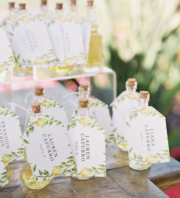 Lemon Branch Place Card