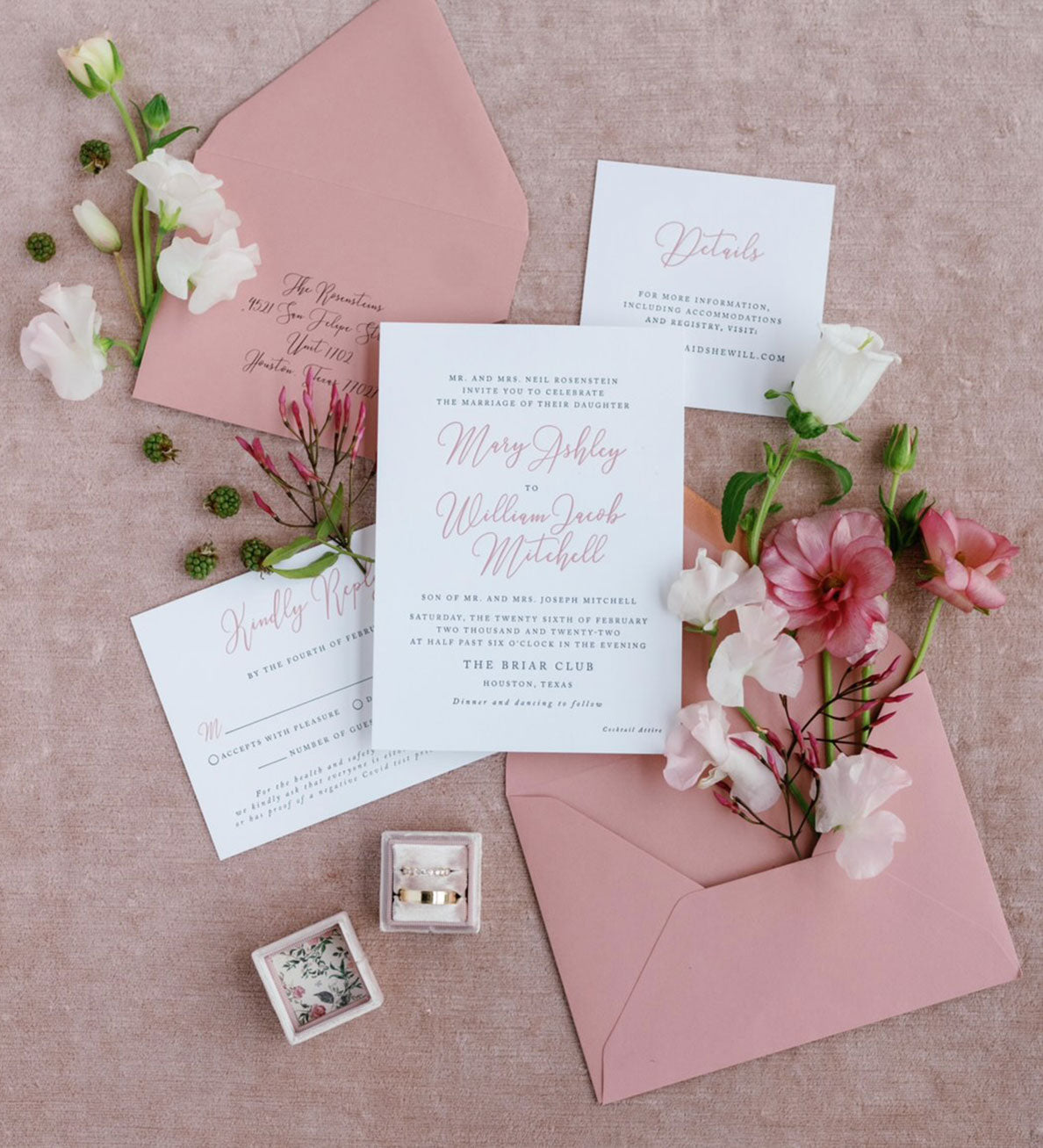 Stacked wedding invitations 60 photos - Astyledwedding.com