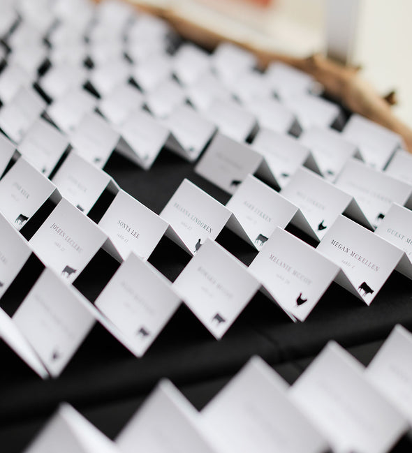 Serif Affair Place Card