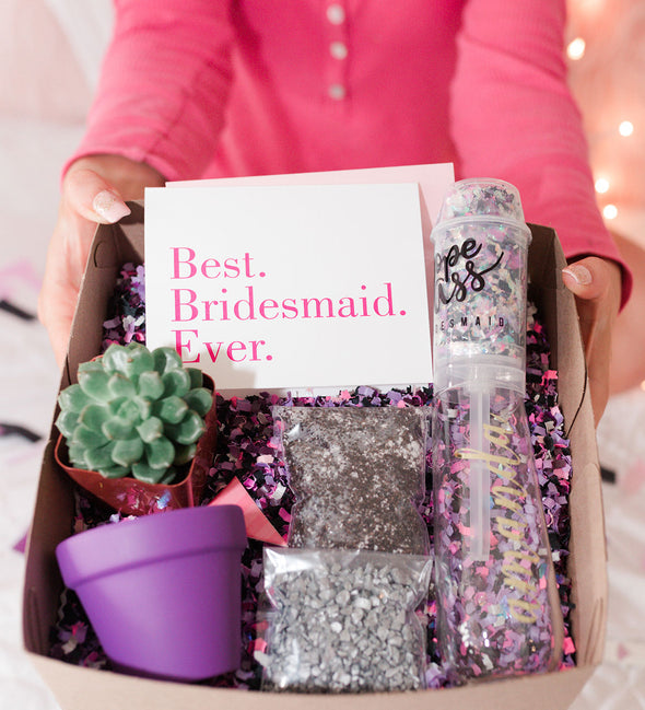 bridesmaid thank you card