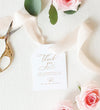 customizable wedding favor tag