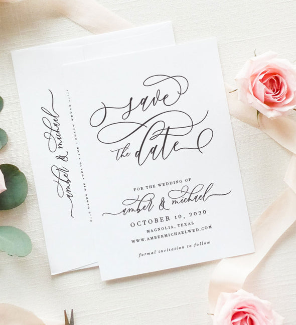 Timeless Romance Save The Date