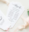 wedding ceremony programs