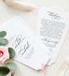 wedding ceremony programs