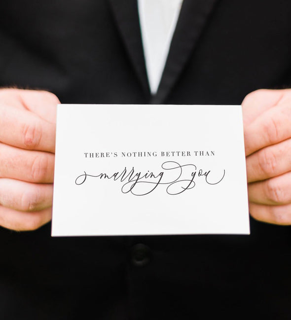 wedding day note card