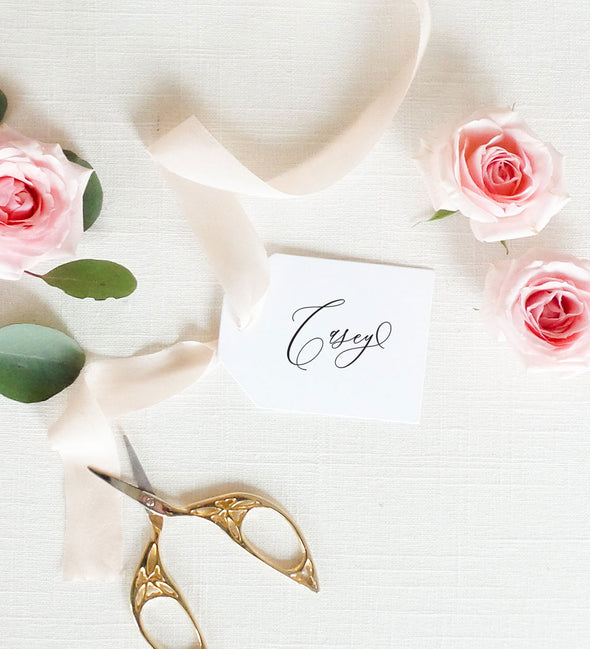 Timeless Romance Bridesmaid Gift Tag