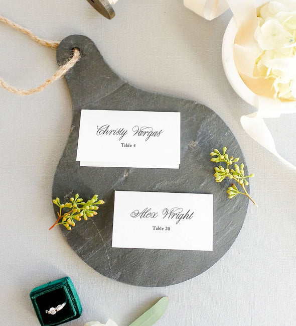 Wispy Elegance Place Card