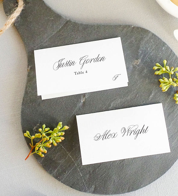 Wispy Elegance Place Card