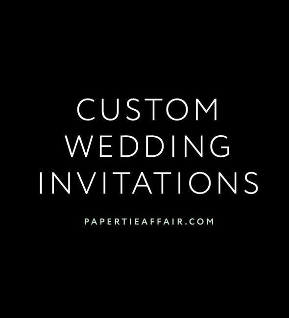 Custom Wedding Invitations - 1/1