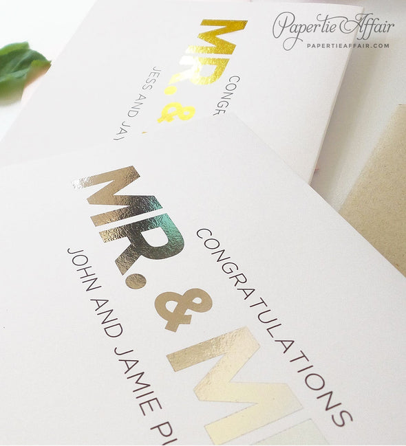 Personalized Congratulations
