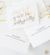 bridesmaid thank you card